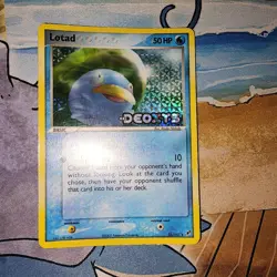 Lotad 35/107 Stamped EX: Deoxys Reverse Holofoil Pokemon MP - Image 4