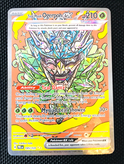 Teal Mask Ogerpon ex 145/131 Sv: Prismatic Evolutions Holo Pokemon TCG 🔥📈 - Image 1