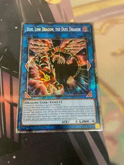 YUGIOH - DUEL LINK DRAGON THE DUEL DRAGON - STARLIGHT RARE - MP25 - NM - 1ST ED - Image 1