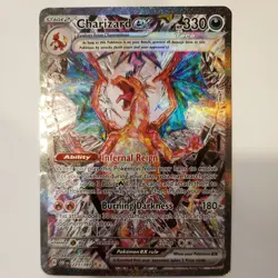 Pokemon TCG Charizard EX Holo Obsidian Flames SIR 223/197 Near Mint/Mint 🔥! - Image 1