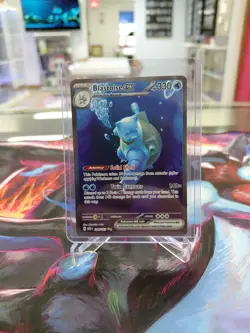 Blastoise ex 200/165 Special Illustration Rare SIR Pokemon 151 Full Art NM - Image 3