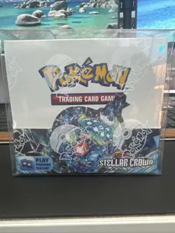 Pokemon Stellar Crown Booster Box - Scarlet & Violet TCG New Sealed - Image 1