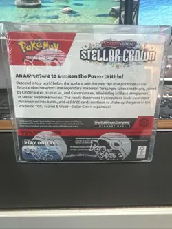 Pokemon Stellar Crown Booster Box - Scarlet & Violet TCG New Sealed - Image 4