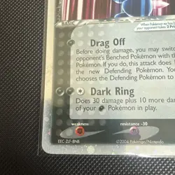 Rocket's Sneasel ex Pokemon Team Rocket Returns 103/109 Near Mint English - Image 4