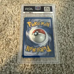 Pokemon Dark Alakazam 1/82 Team Rocket 1st Edition Holo psa 7 - Image 2