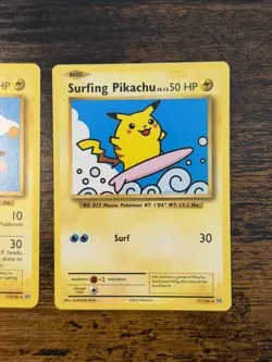 Pokemon TCG - Flying Pikachu & Surfing Pikachu Evolutions 20th Anniversary - Image 5