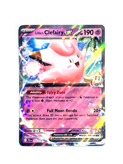 Lillie's Clefairy ex 56/159 Double Rare Journey Together POKEMON TCG JTG ENGLISH - Image 1