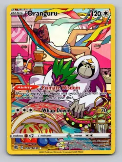 Oranguru TG12/TG30 Holo Brilliant Stars Trainer Gallery Pokemon NM - Image 1