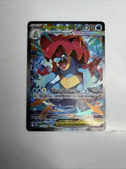 Pokemon TCG Ascended Heroes Mega Feraligatr EX 274/217 SIR - Image 3