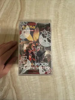Pokemon Sun & Moon Crimson Invasion Booster Box *** Small Rip On Top *** - Image 4