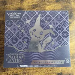 Pokemon TCG: Scarlet & Violet Paldean Fates Elite Trainer Box ETB New Sealed 820650856181 - Image 1