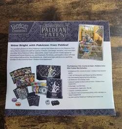 Pokemon TCG: Scarlet & Violet Paldean Fates Elite Trainer Box ETB New Sealed 820650856181 - Image 2