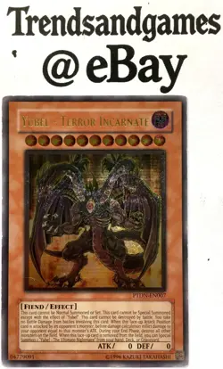 YUGIOH - YUBEL TERROR INCARNATE - PTDN-EN007 - VO - PHANTOM DARKNESS - EXCELLENT - Image 1