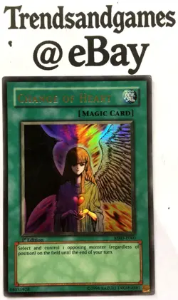 YUGIOH - CHANGE OF HEART - 1ST ED. - GOOD - ULTRA RARE - METAL RAIDERS MRD-E060 - Image 1