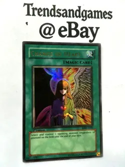 YUGIOH - CHANGE OF HEART - 1ST ED. - GOOD - ULTRA RARE - METAL RAIDERS MRD-E060 - Image 2