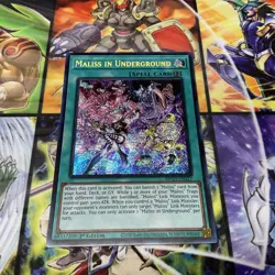 Yugioh! Maliss in Underground MP25-EN127 Mega Pack Prismatic Secret Rare - Image 1