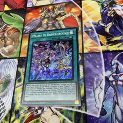 Yugioh! Maliss in Underground MP25-EN127 Mega Pack Prismatic Secret Rare - Image 2