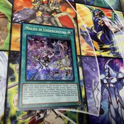 Yugioh! Maliss in Underground MP25-EN127 Mega Pack Prismatic Secret Rare - Image 3
