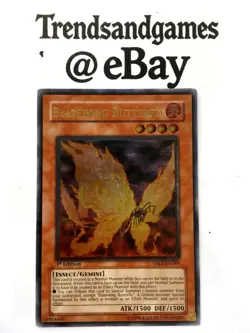 YUGIOH - BLAZEWING BUTTERFLY TAEV-EN089 1ST ED. SUPER RARE NM TACTICAL EVOLUTION - Image 1