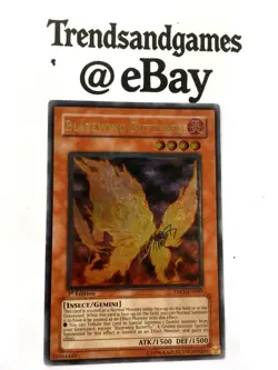 YUGIOH - BLAZEWING BUTTERFLY TAEV-EN089 1ST ED. SUPER RARE NM TACTICAL EVOLUTION - Image 2
