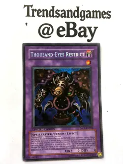 YUGIOH - THOUSAND-EYES RESTRICT - MC1-EN004 - VO - SECRET RARE - NEAR MINT PROMO - Image 2