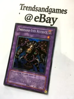YUGIOH - THOUSAND-EYES RESTRICT - MC1-EN004 - VO - SECRET RARE - NEAR MINT PROMO - Image 3