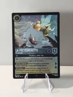 LORCANA FR Card - Chapter 9 188/204 Tinker Bell - Super Rare ✨ FOIL ✨ New - Image 1