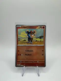 Litleo (Master Ball Pattern) - 015/131 - Pokemon Prismatic Evolutions - Image 1