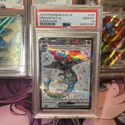 2024 Pokemon TCG Japanese Dragapult Ex 120/101 SR PSA 10 Gem Mint - Image 1