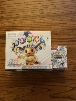 Pokemon TCG Prismatic Evolution Etb & Booster Bundle - Image 1