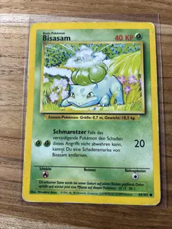 Pokemon Karten Base Set Sammlung –4Stk. Vintage DE 1999/First Edition - Image 2