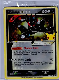 Greninja Star SWSH144 Holo Promo Sword & Shield Promo Pokemon Holo LP - Image 1