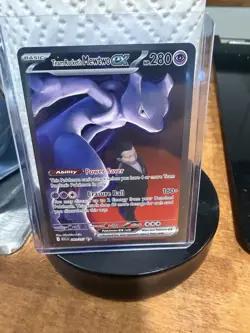Team Rockets MewTwo Ex 281/217 SIR Ascended Heroes NM / Mint PACK FRESH Pokemon - Image 1