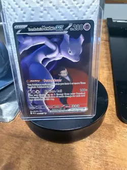 Team Rockets MewTwo Ex 281/217 SIR Ascended Heroes NM / Mint PACK FRESH Pokemon - Image 2