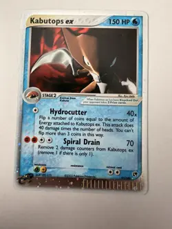 Pokemon Kabutops ex Ultra Rare Holo EX Sandstorm 97/100 2003 Stage 2 150 HP - Image 1