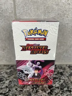 Pokemon Scarlet & Violet Destined Rivals Half Booster Box Sealed - Image 1
