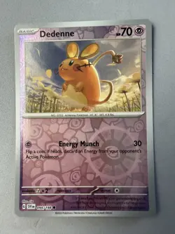 Pokemon TCG * Scarlet & Violet * 94/198 Dedenne REVERSE HOLO Common * FRESH PK - Image 1