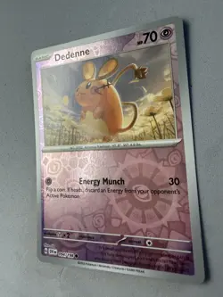 Pokemon TCG * Scarlet & Violet * 94/198 Dedenne REVERSE HOLO Common * FRESH PK - Image 2
