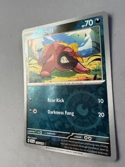 Pokemon TCG * Scarlet & Violet * 135/198 Maschiff REVERSE HOLO Common * FRESH PK - Image 2
