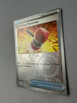 Pokemon TCG * Scarlet & Violet * 168/198 Crushing Hammer REVERSE HOLO Common NM - Image 2