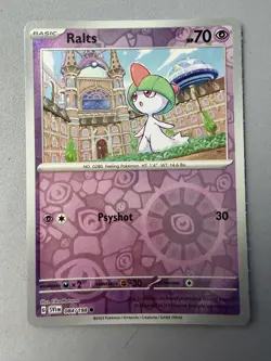 Pokemon TCG * Scarlet & Violet * 84/198 Ralts REVERSE HOLO Common * FRESH PK - Image 1