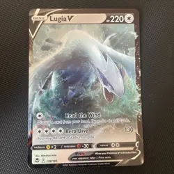 Lugia V 138/195 Silver Tempest Sword & Shield Pokemon 2022 - Image 1