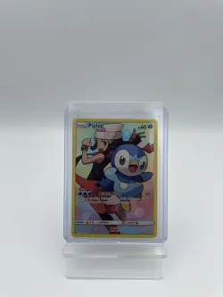 Pokemon Piplup Full Art Holo 239/236 SM Cosmic Eclipse Secret Rare - Image 1