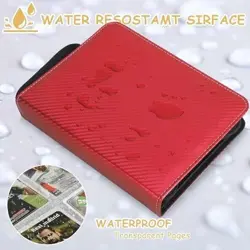 Trading Card Binder 4 Pocket Card Album Holds Upto 400 Trading Cards with Zipper - Image 3