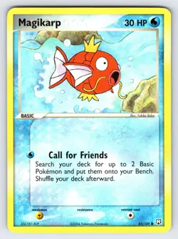 Magikarp 65/109 2004 EX Team Rocket Returns Pokemon Card TCG Nintendo - VLP - Image 1