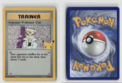 IMPOSTER PROFESSOR OAK #73/102 CELEBRATIONS CLASSIC COLLECTION POKEMON TCG NM - Image 3
