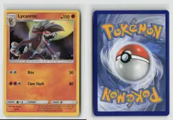 LYCANROC #30/30 SM TRAINER KIT LYCANROC & ALOLAN RAICHU HOLO POKEMON TCG NM - Image 3