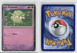Cottonee #018 Me Mega Evolution Promo Cosmos Holo Promo Pokemon TCG NM - Image 3