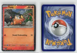 Tepig #029/217 Cosmos Holo Pokemon TCG NM - Image 3