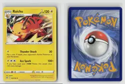 Raichu #053/196 Swsh11 Lost Origin Rare Non Holo Pokemon TCG NM - Image 3